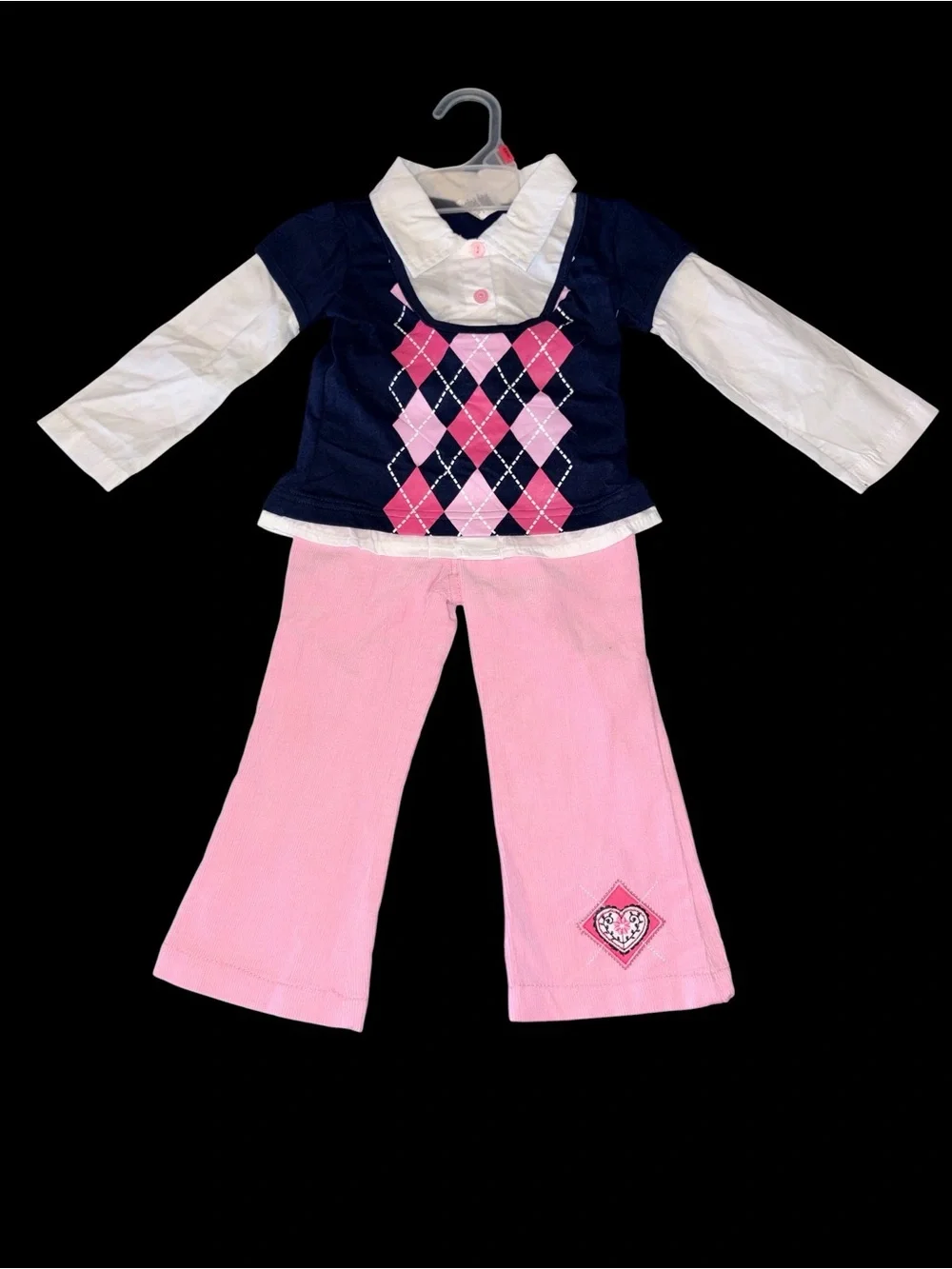 Vintage Fisher Price Girls Outfit 24 Months NWT